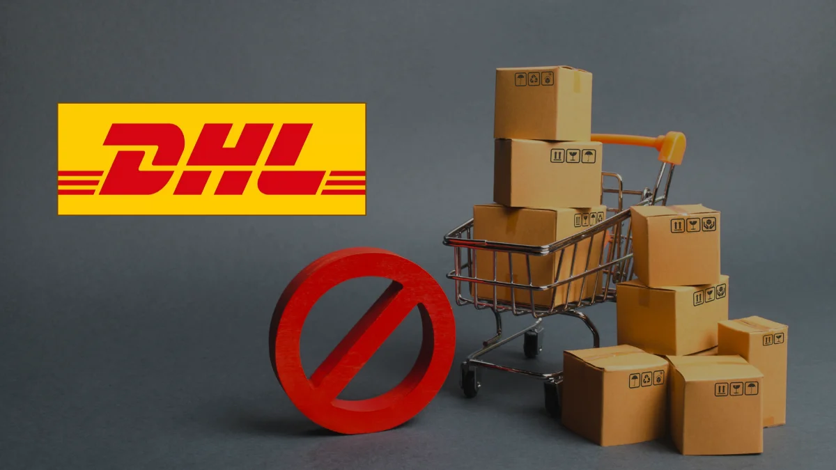 البضائع المحظور شحنها في شركة dhl